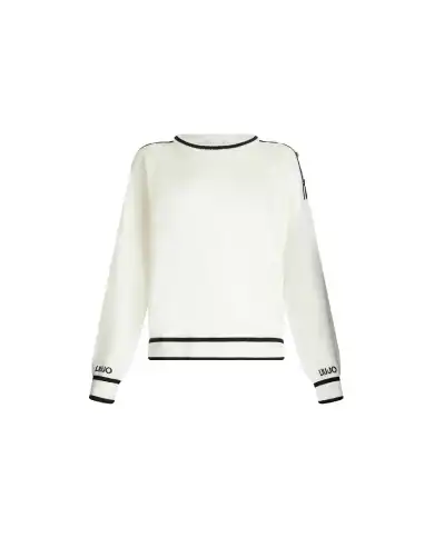 LIU JO MAGLIA BIANCO