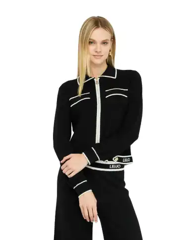 LIU JO CARDIGAN NERO LIU JO CARDIGAN NERO