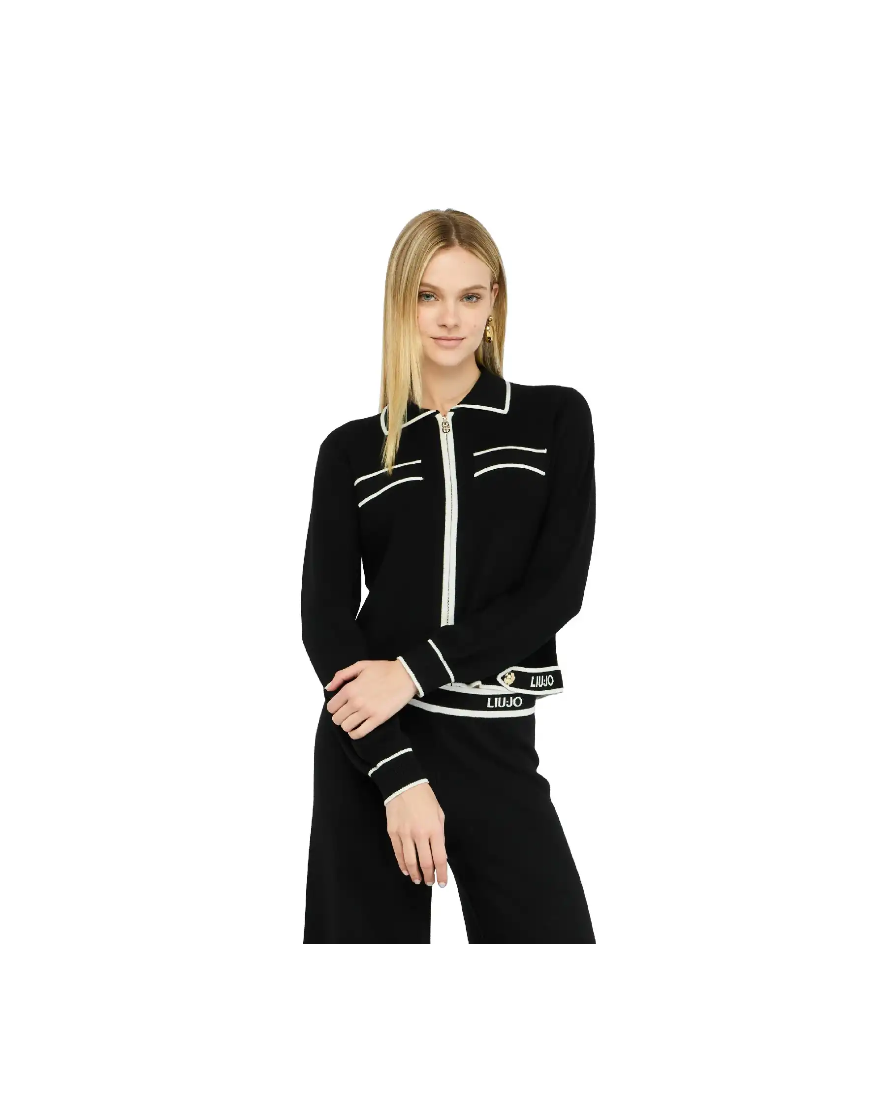LIU JO CARDIGAN NERO LIU JO CARDIGAN NERO