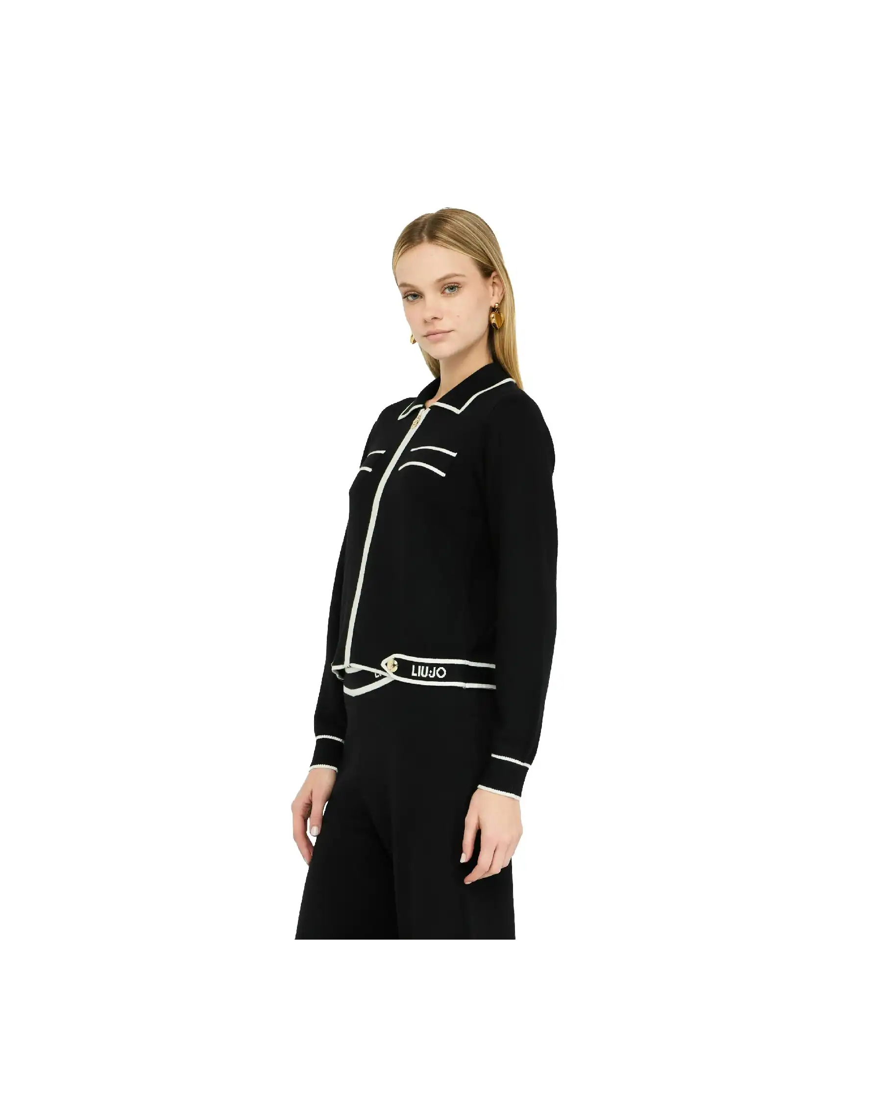 LIU JO CARDIGAN NERO LIU JO CARDIGAN NERO