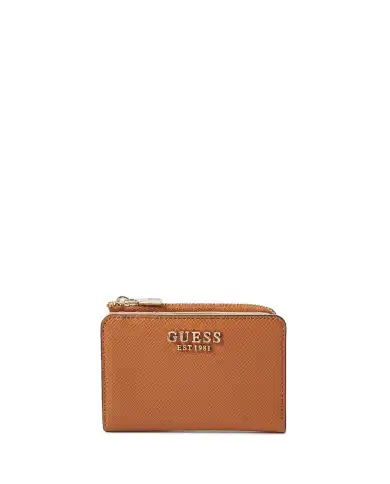 GUESS PORTAFOGLIO LAUREL COGNAC GUESS PORTAFOGLIO LAUREL COGNAC