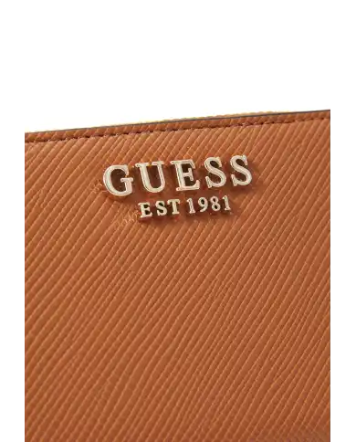 GUESS PORTAFOGLIO LAUREL COGNAC GUESS PORTAFOGLIO LAUREL COGNAC