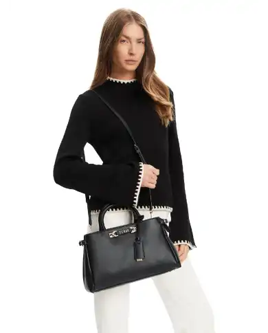 GUESS BORSA LEFIA NERO GUESS BORSA LEFIA NERO