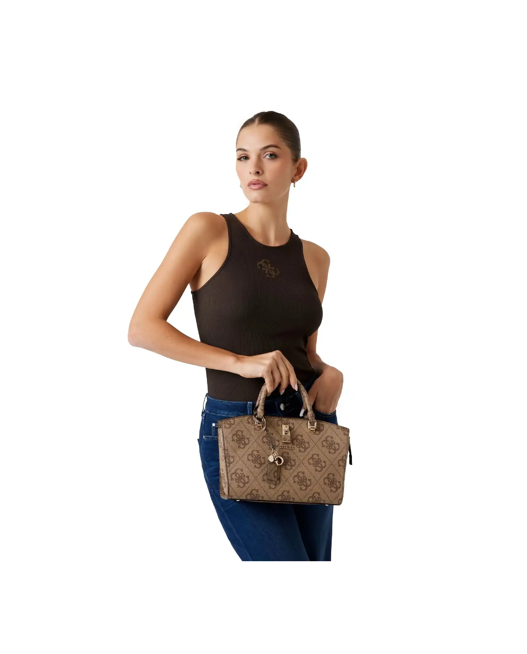 GUESS BORSA QUEENSLAND BEIGE GUESS BORSA QUEENSLAND BEIGE