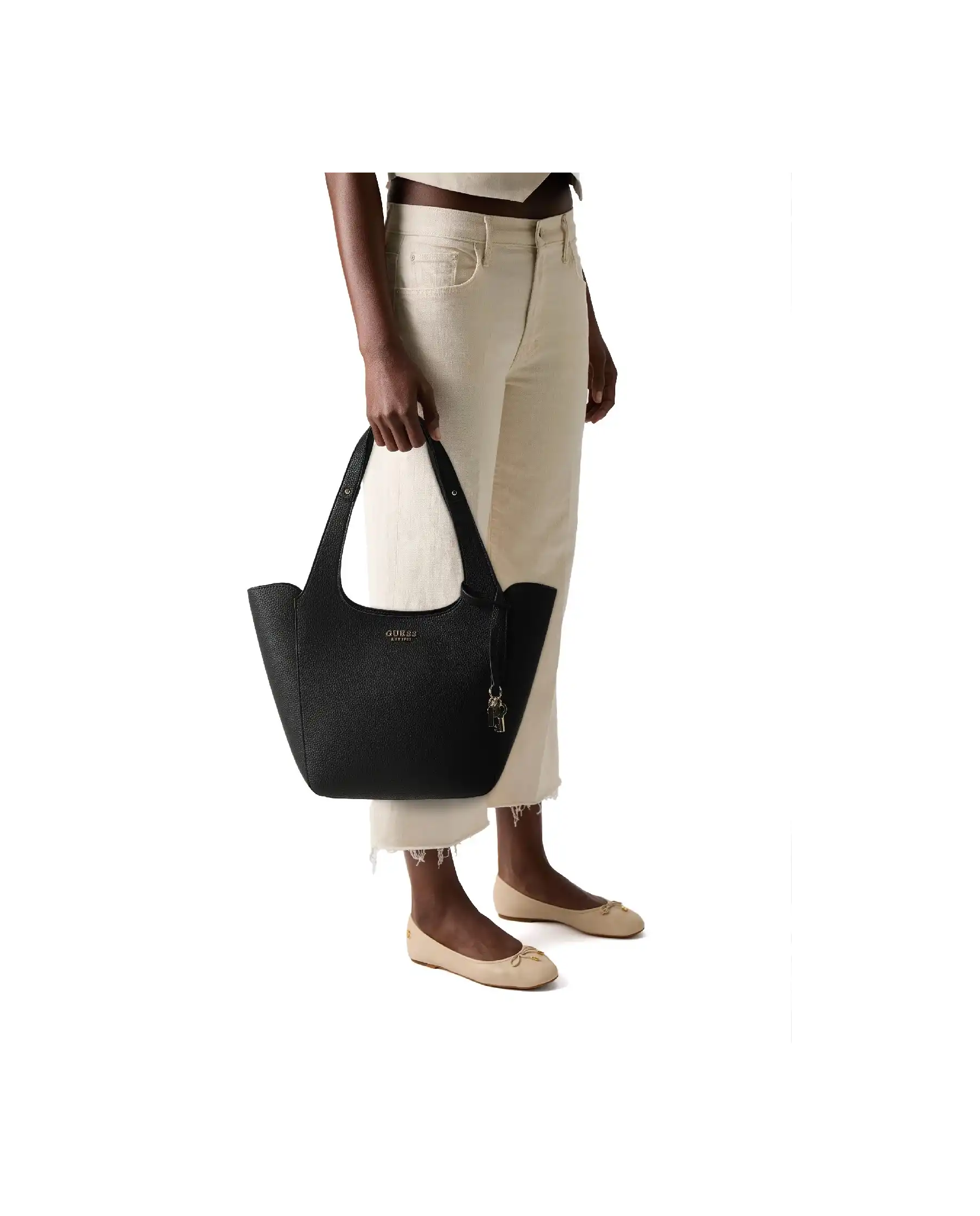 GUESS BORSA CALISTA NERO GUESS BORSA CALISTA NERO