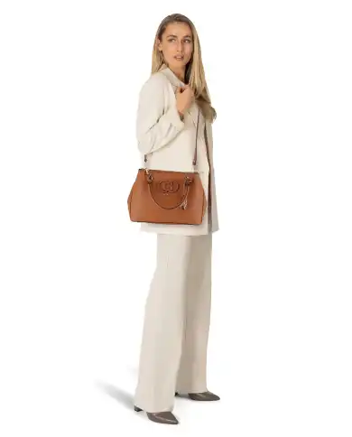GUESS BORSA CALEBRA COGNAC GUESS BORSA CALEBRA COGNAC