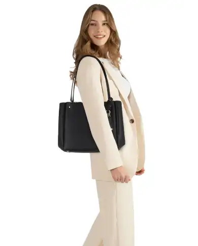 GUESS BORSA TALENT NERO GUESS BORSA TALENT NERO