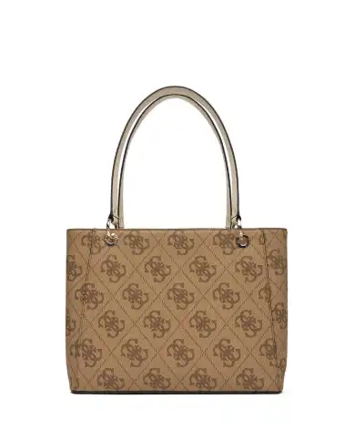GUESS BORSA NOELLE BEIGE GUESS BORSA NOELLE BEIGE