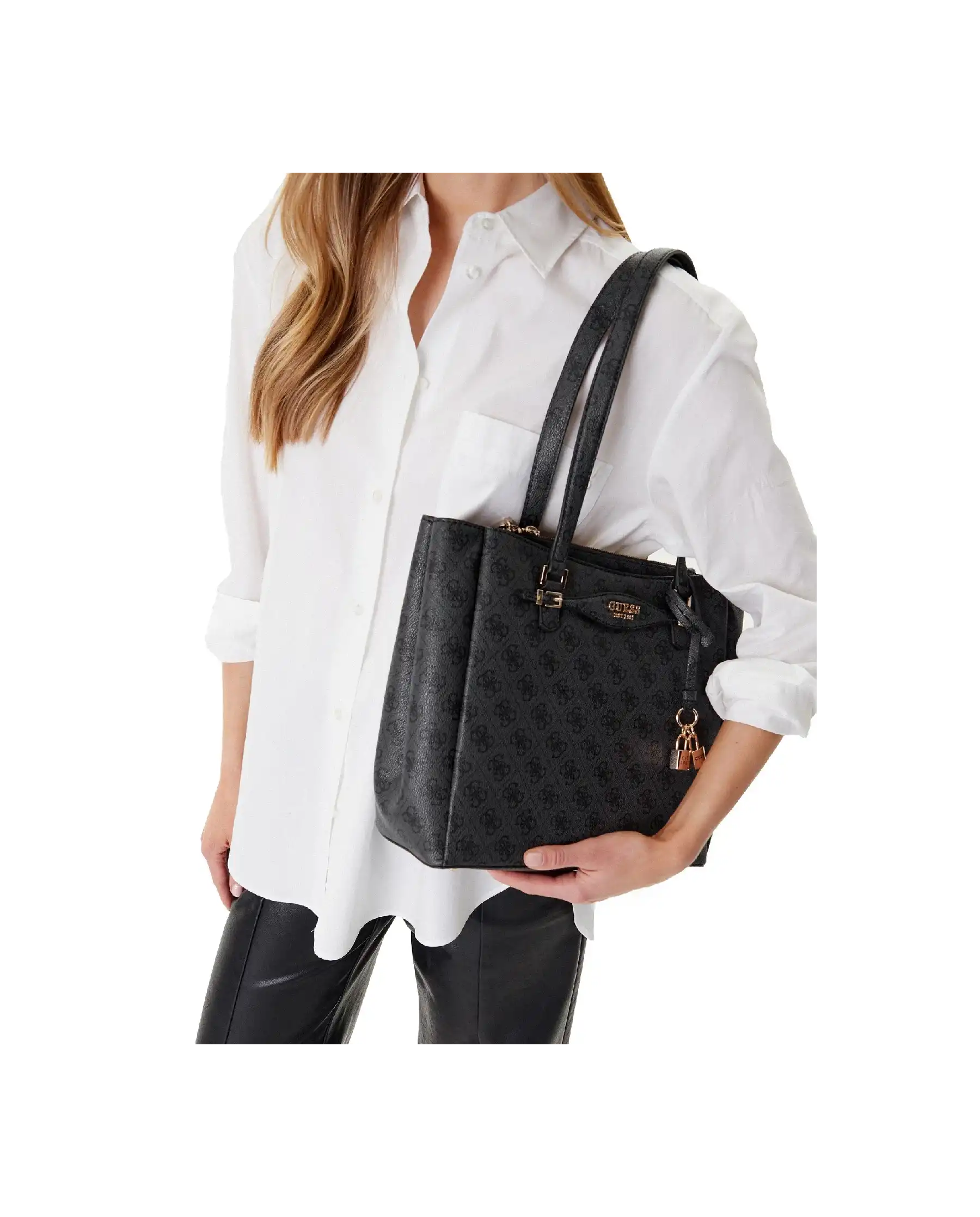 GUESS BORSA KATYA NERO