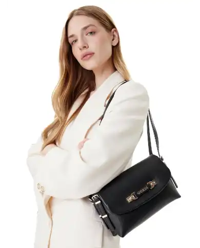 GUESS BORSA LEFIA NERO GUESS BORSA LEFIA NERO
