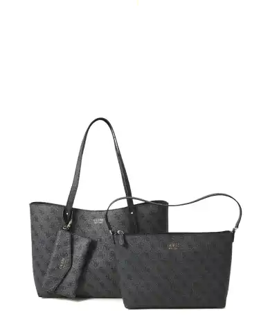 GUESS BORSA BRENTON NERO GUESS BORSA BRENTON NERO