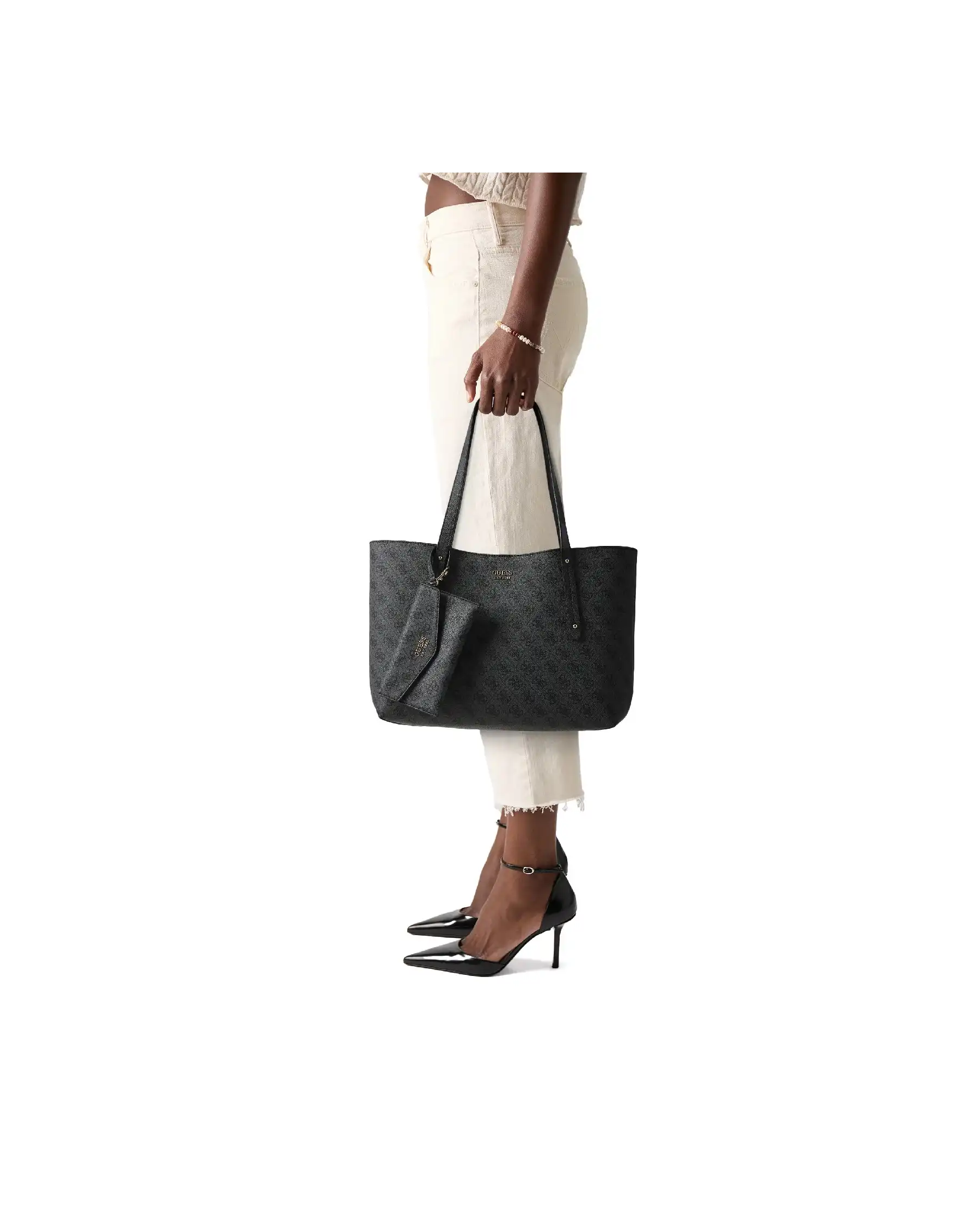 GUESS BORSA BRENTON NERO GUESS BORSA BRENTON NERO