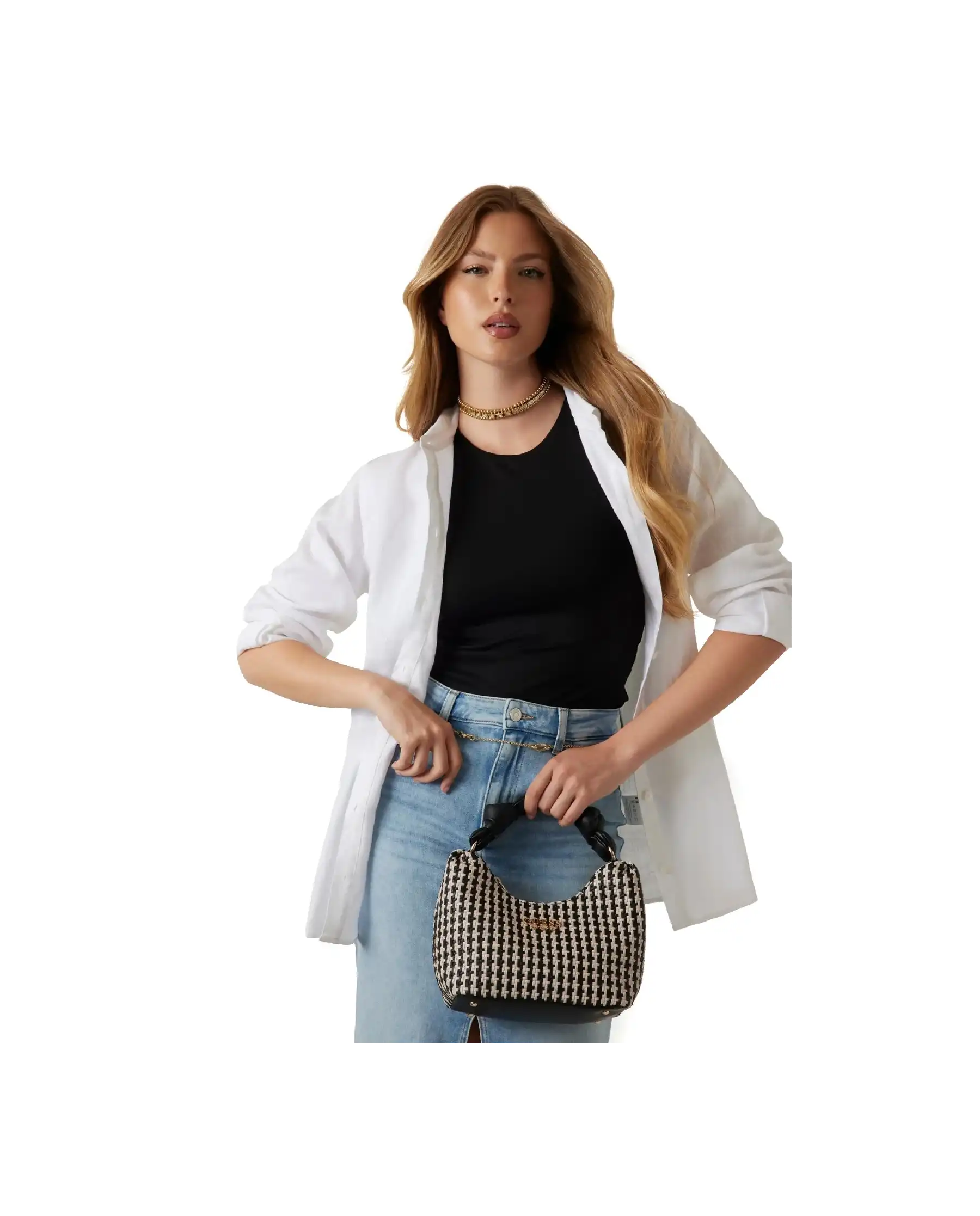 GUESS BORSA MIREMA NERO