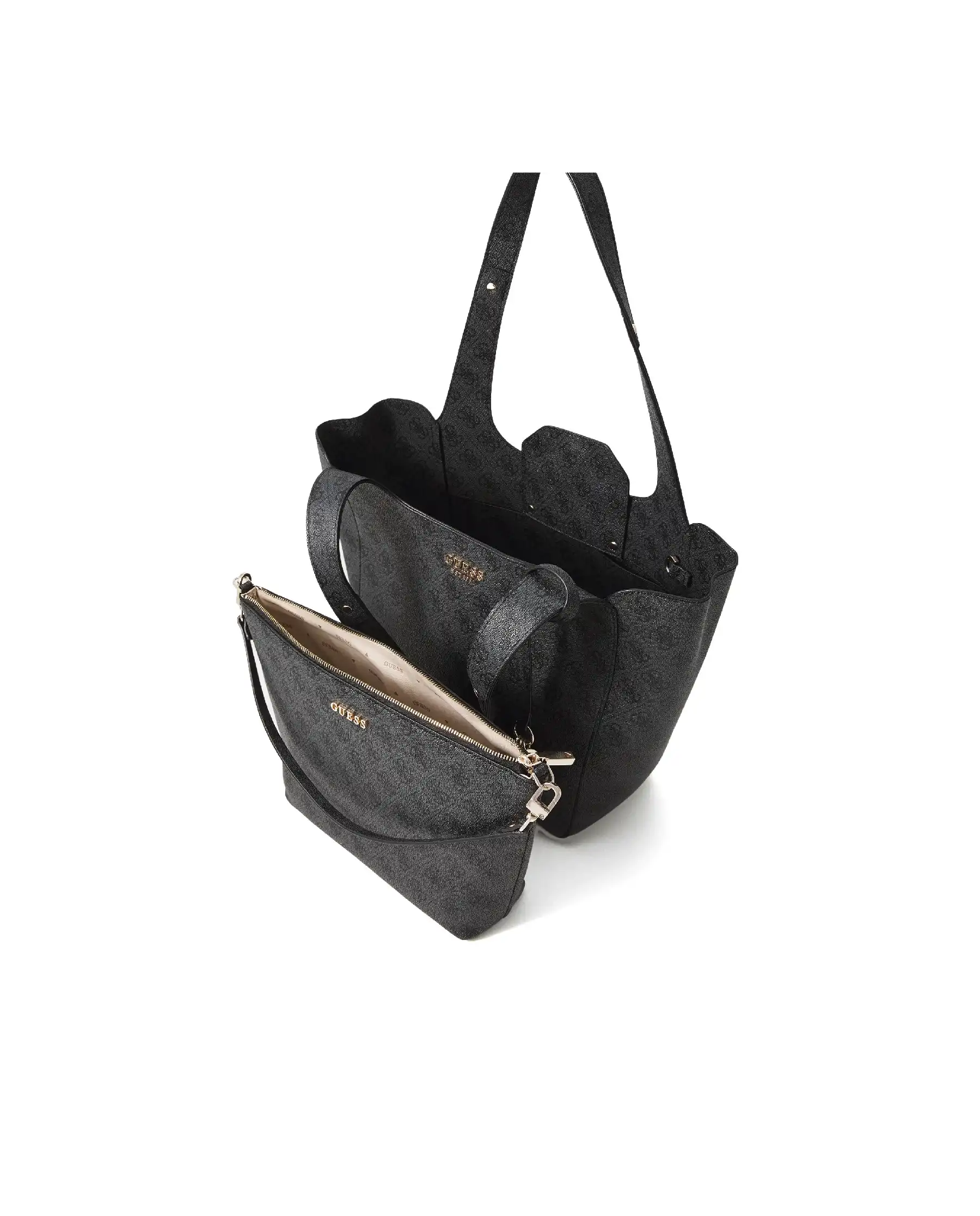 GUESS BORSA CALISTA NERO