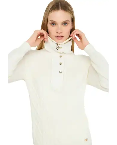 LIU JO MAGLIA BIANCO