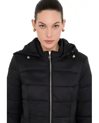 LIU JO GIACCA IMBOTTITA NERO LIU JO GIACCA IMBOTTITA NERO