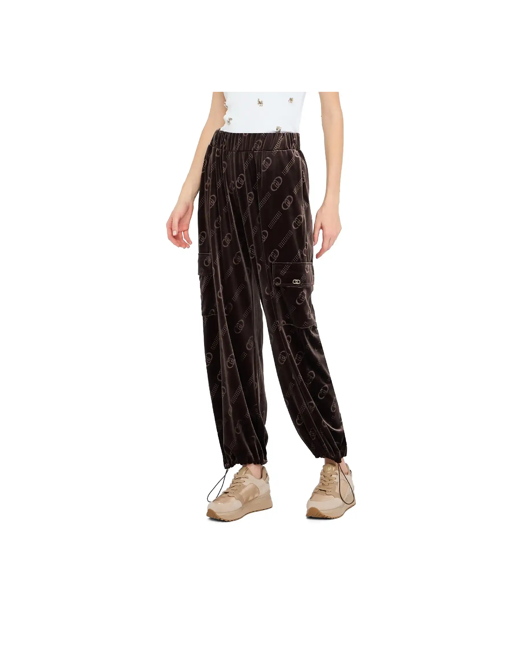 LIU JO PANTALONI MARRONE