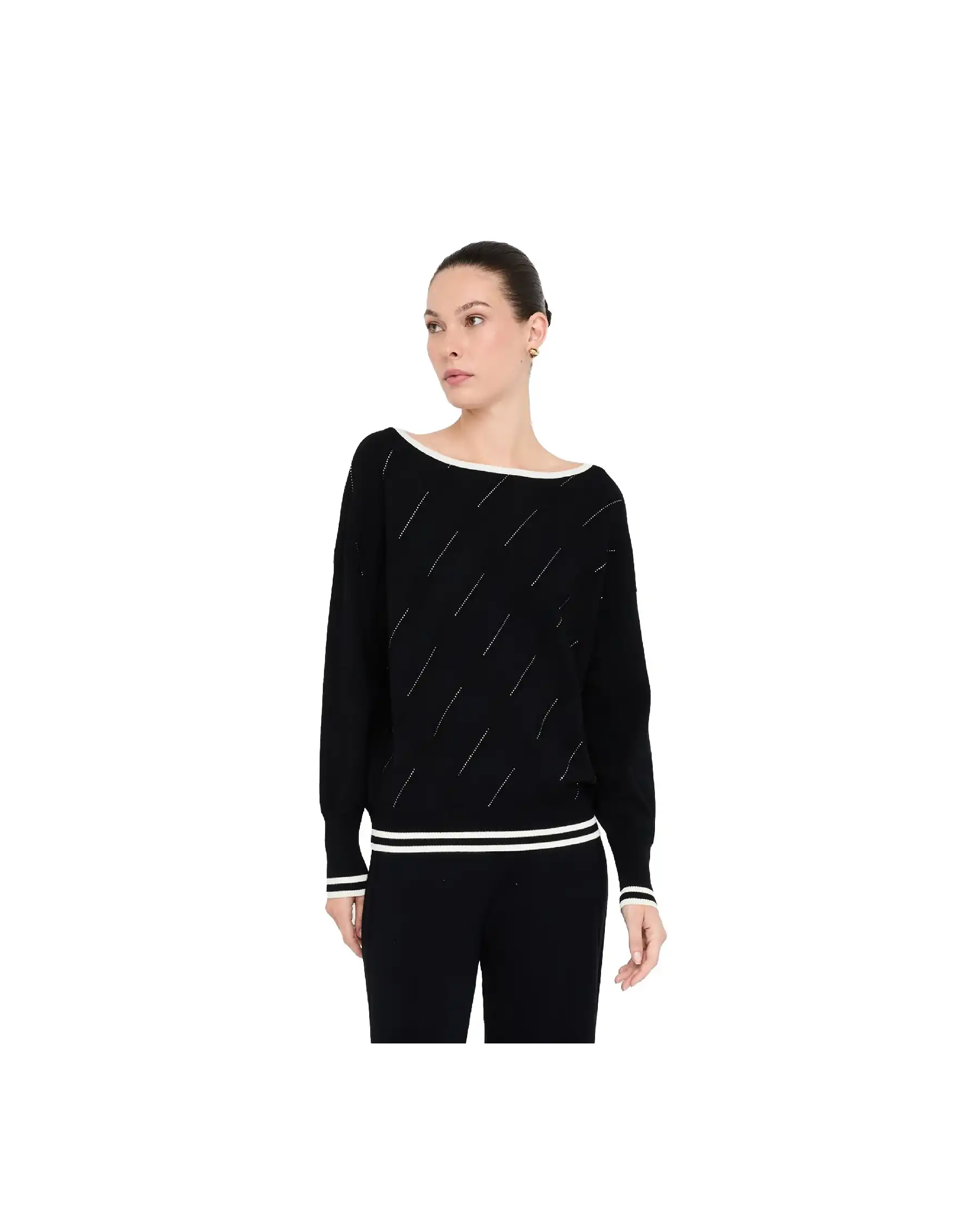 LIU JO MAGLIA NERO LIU JO MAGLIA NERO