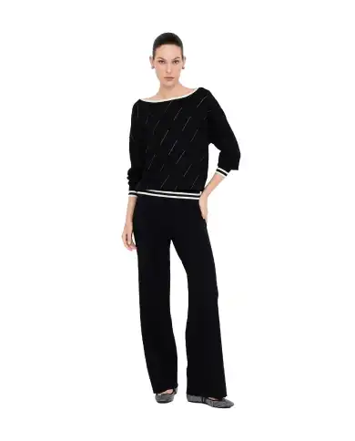 LIU JO MAGLIA NERO LIU JO MAGLIA NERO