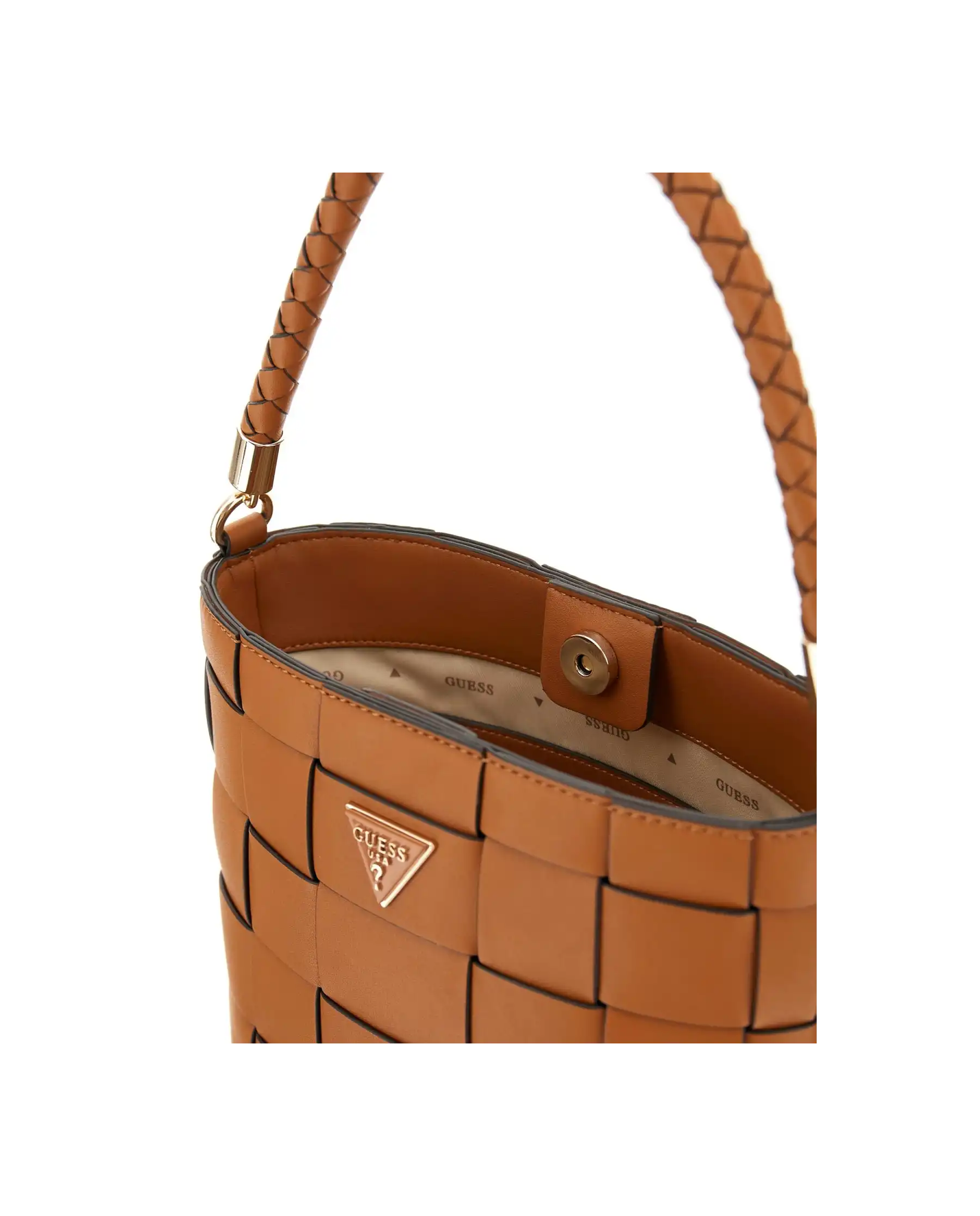 GUESS BUCKET MAYLEE COGNAC GUESS BUCKET MAYLEE COGNAC