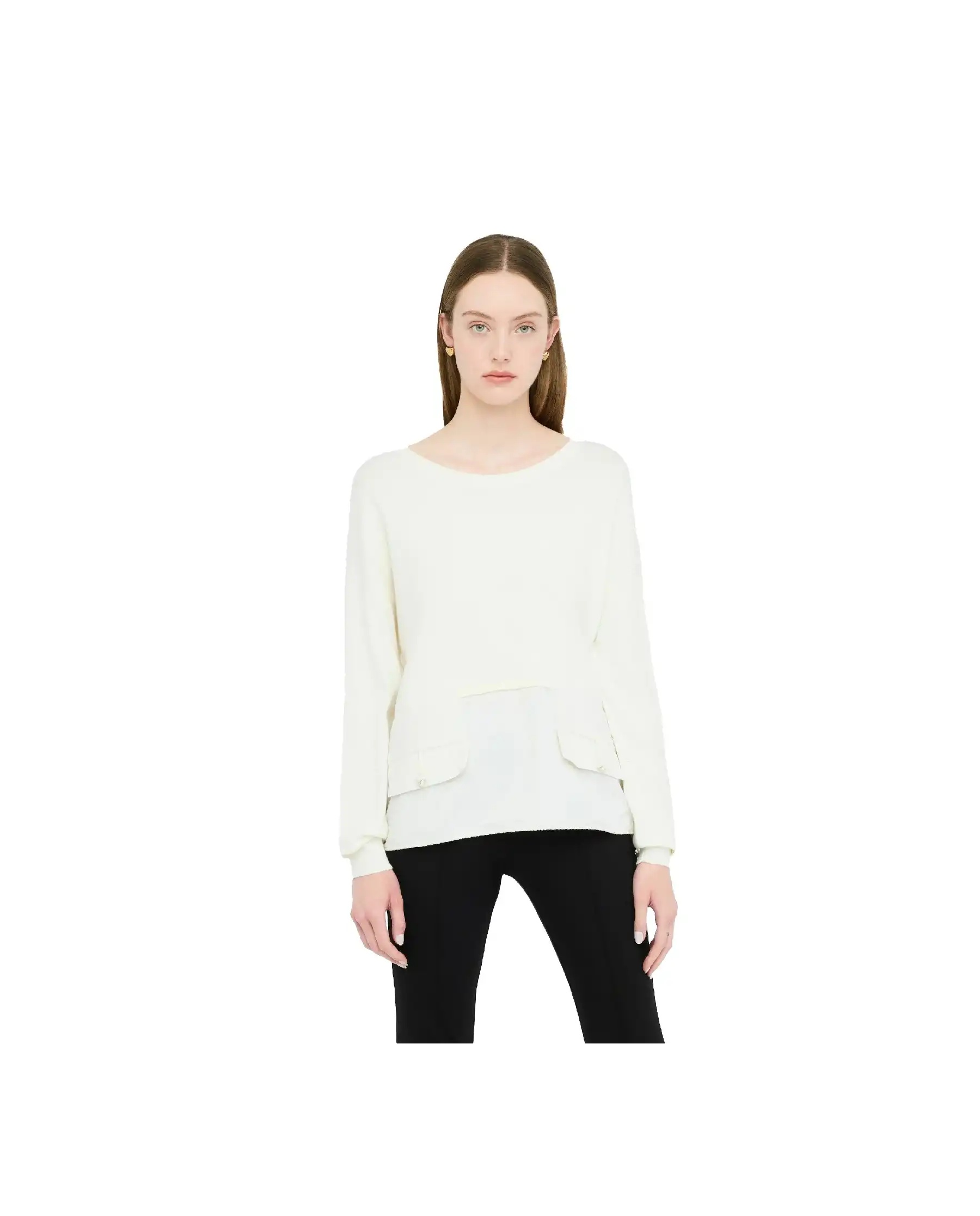 LIU JO MAGLIA BIANCO