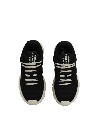 ARMANI EXCHANGE SNEAKERS NERO ARMANI EXCHANGE SNEAKERS NERO