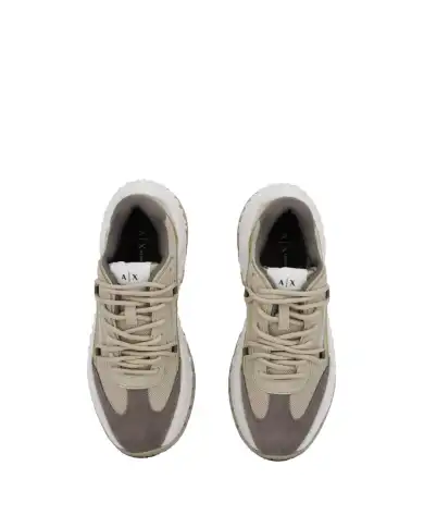 ARMANI EXCHANGE SNEAKERS BEIGE