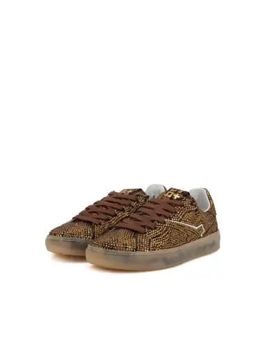 GIO+ SNEAKERS BLUE MARRONE