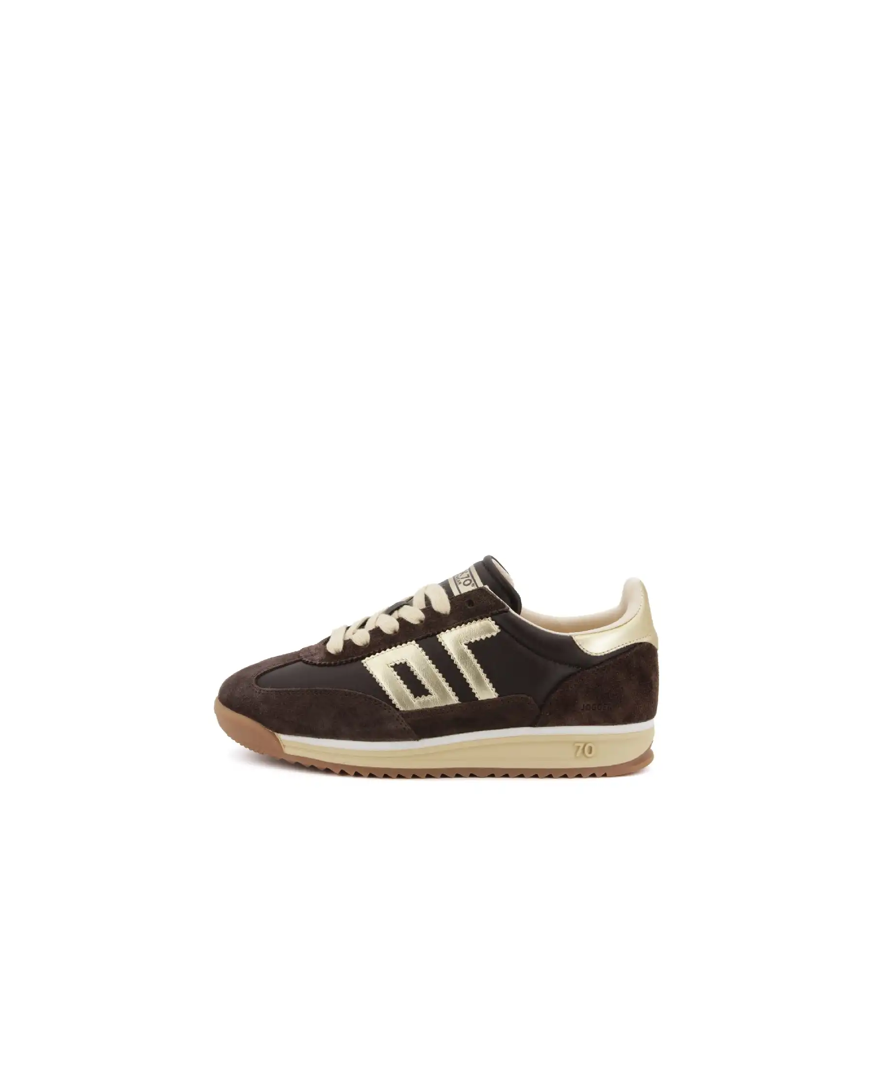 BACK 70 SNEAKERS JOGGER MARRONE