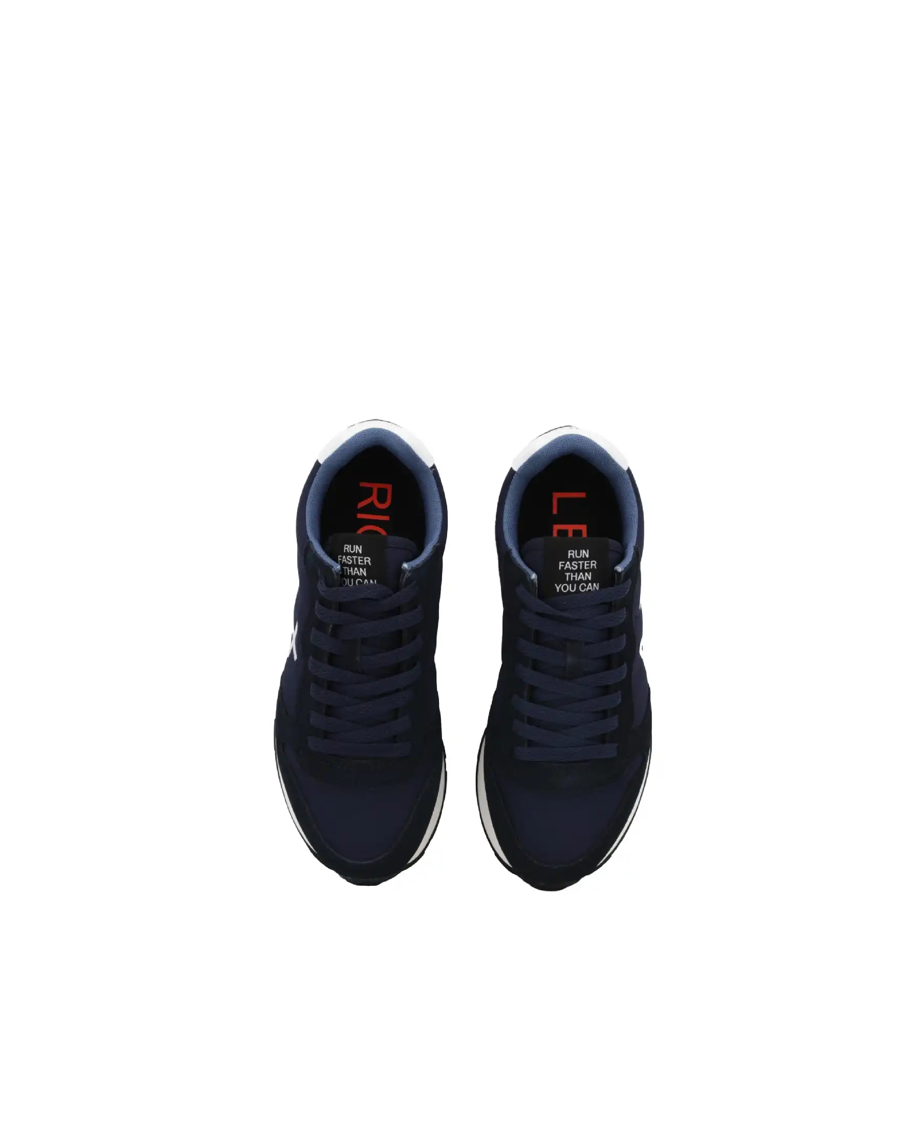 SUN 68 SNEAKERS TOM SOLID BLU