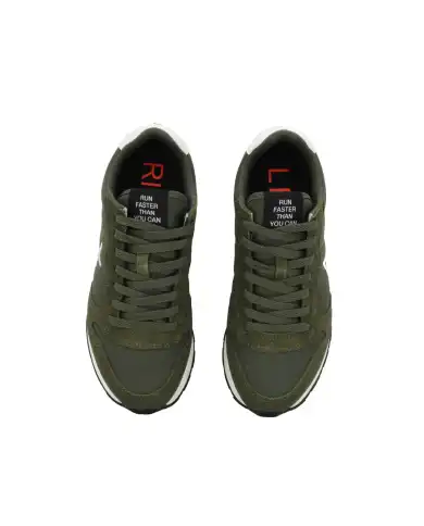 SUN 68 SNEAKERS TOM SOLID VERDE MILITARE