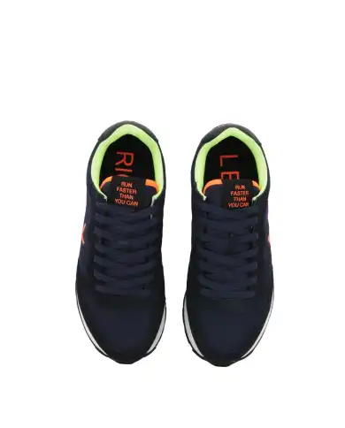 SUN 68 SNEAKERS TOM FLUO BLU