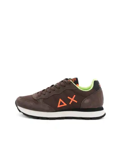 SUN 68 SNEAKERS TOM FLUO MARRONE SUN 68 SNEAKERS TOM FLUO MARRONE