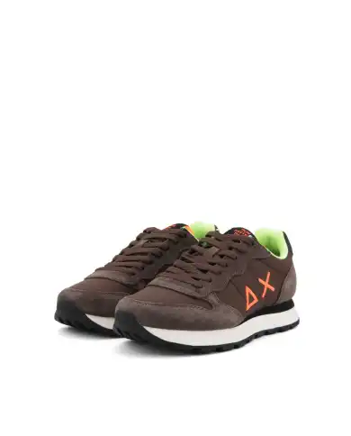 SUN 68 SNEAKERS TOM FLUO MARRONE SUN 68 SNEAKERS TOM FLUO MARRONE