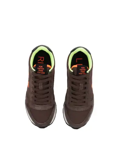 SUN 68 SNEAKERS TOM FLUO MARRONE SUN 68 SNEAKERS TOM FLUO MARRONE