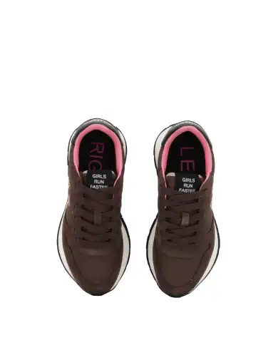 SUN 68 SNEAKERS ALLY SOLID MARRONE