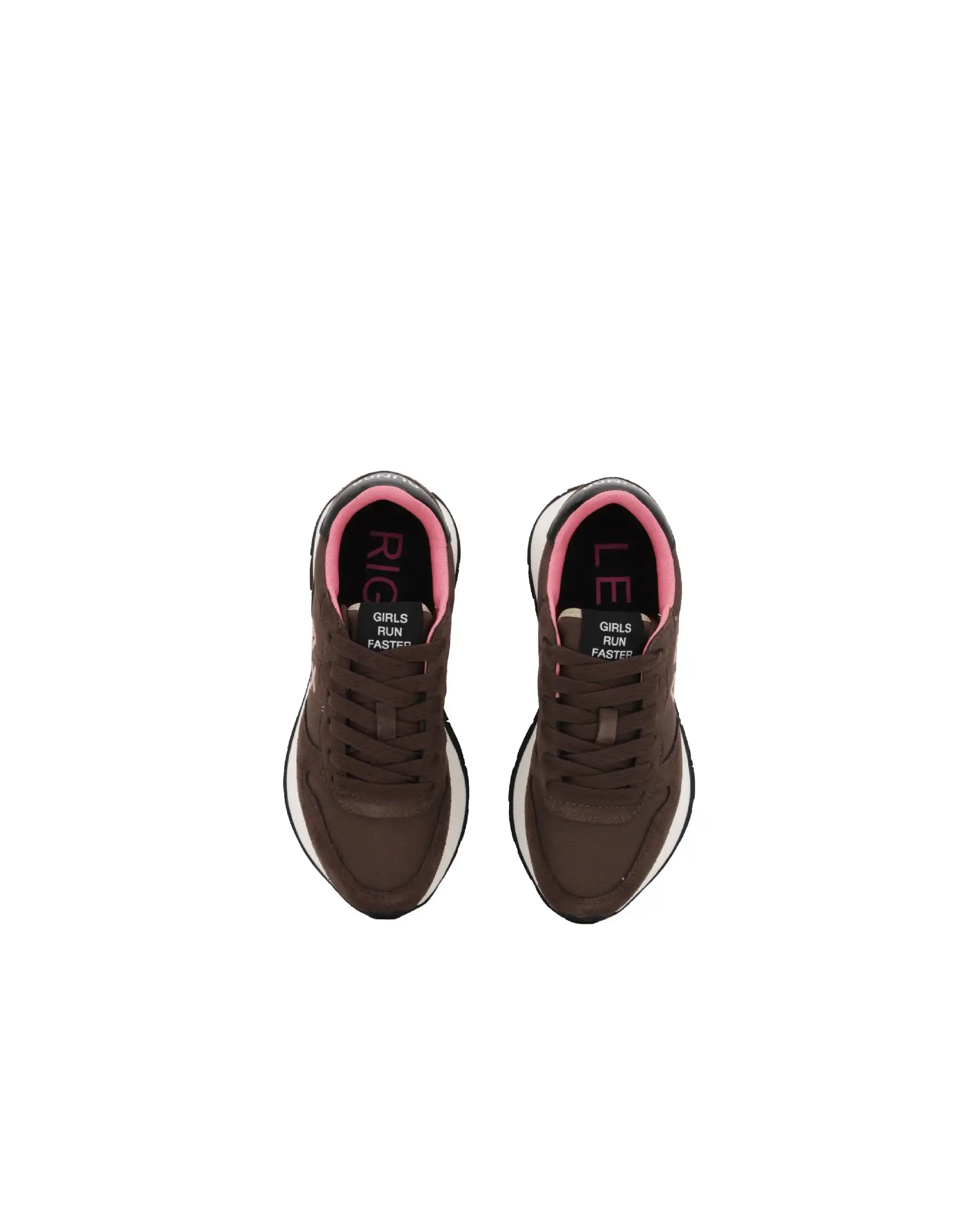 SUN 68 SNEAKERS ALLY SOLID MARRONE