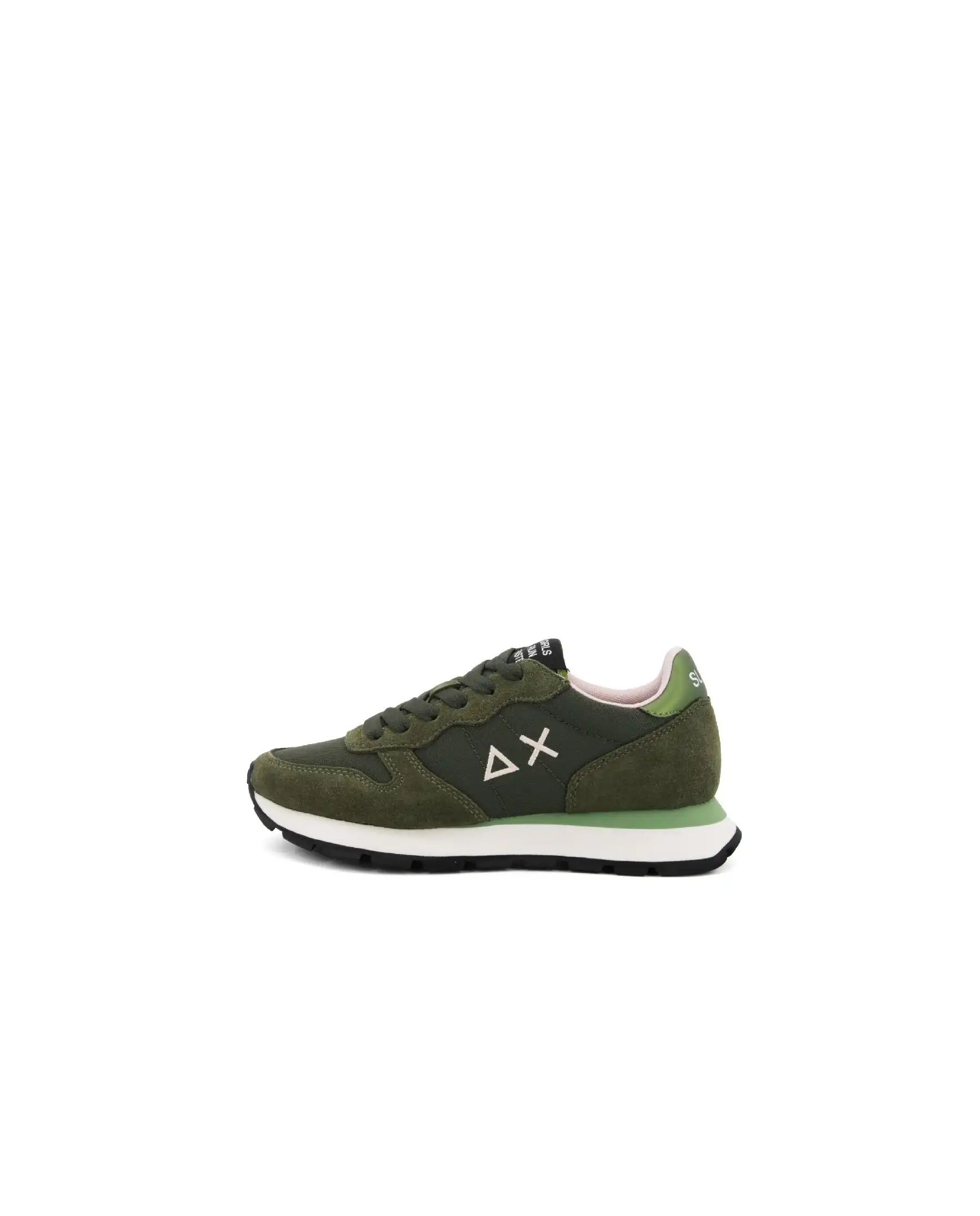 SUN 68 SNEAKERS ALLY SOLID VERDE MILITARE