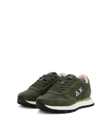 SUN 68 SNEAKERS ALLY SOLID VERDE MILITARE