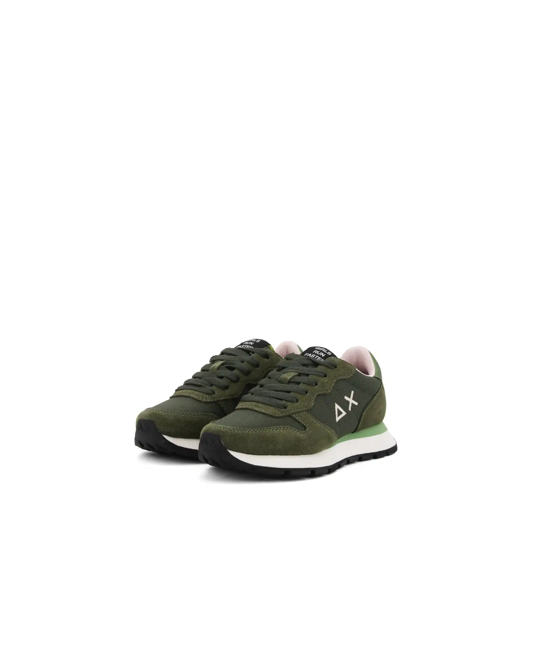 SUN 68 SNEAKERS ALLY SOLID VERDE MILITARE