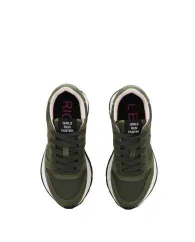 SUN 68 SNEAKERS ALLY SOLID VERDE MILITARE