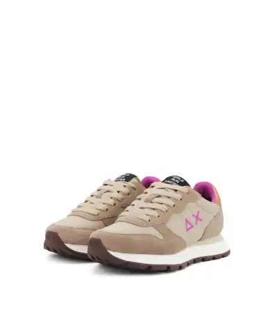 SUN 68 SNEAKERS ALLY SOLID BEIGE