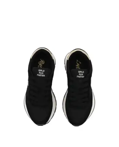 SUN 68 SNEAKERS ALLY GOLD NERO