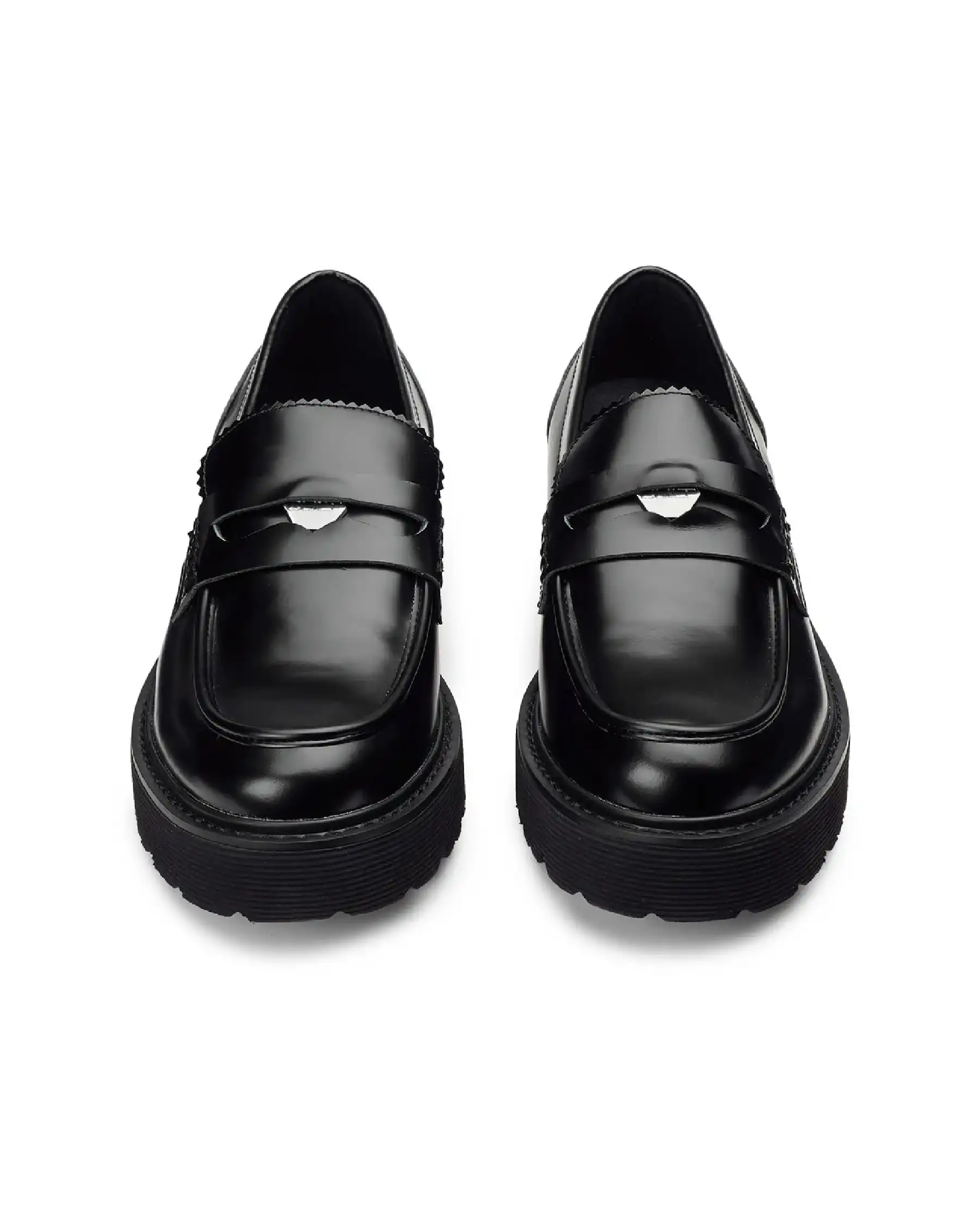 CULT MOCASSINI SLASH NERO