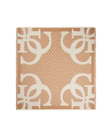 GUESS FOULARD JACQUARD BEIGE GUESS FOULARD JACQUARD BEIGE