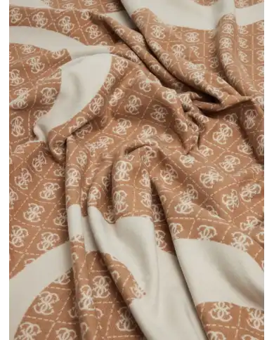 GUESS FOULARD JACQUARD BEIGE GUESS FOULARD JACQUARD BEIGE