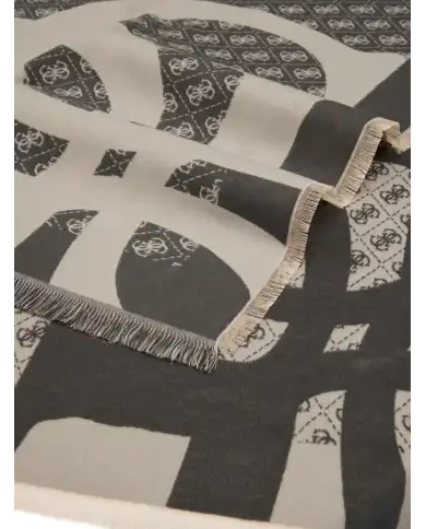 GUESS FOULARD JACQUARD NERO