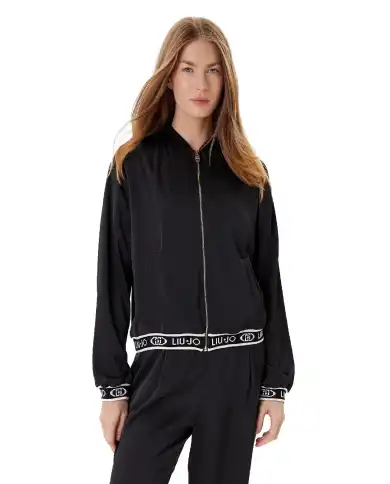 LIU JO BOMBER NERO LIU JO BOMBER NERO