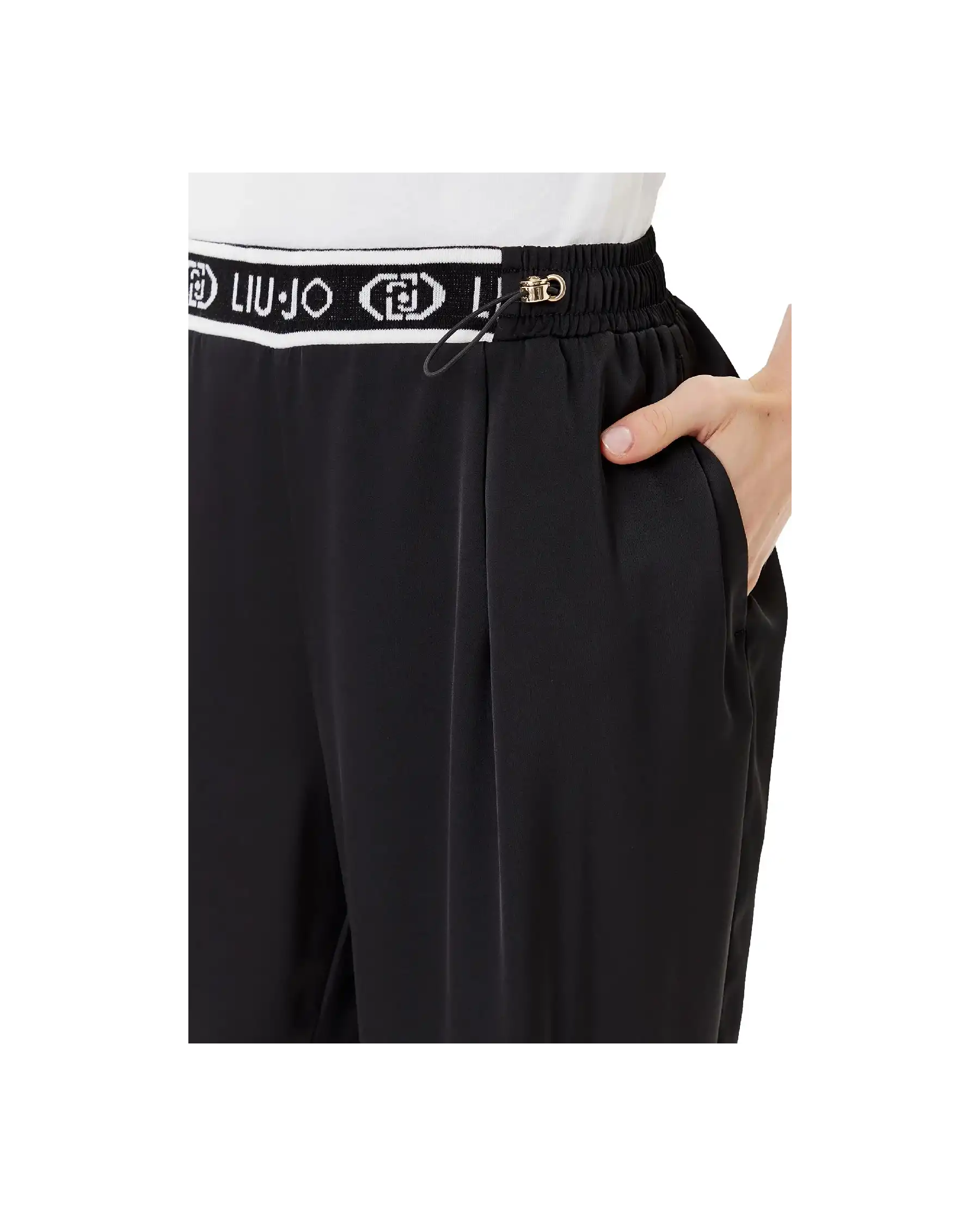 LIU JO PANTALONI NERO