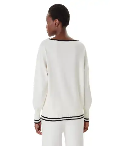 LIU JO MAGLIA BIANCO